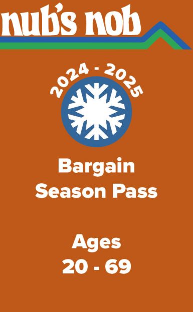 Bargain Season Pass 24-25 Ages 20-69